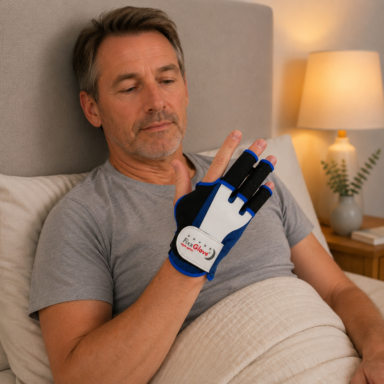 FixxGlove® Dupuytren Nachtlagerungsschiene Classic plus | arthroven – arthroven GmbH