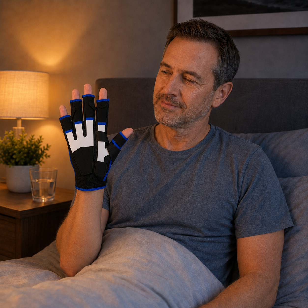 FixxGlove® Dupuytren Nachtlagerungsschiene V super plus | arthroven – arthroven GmbH