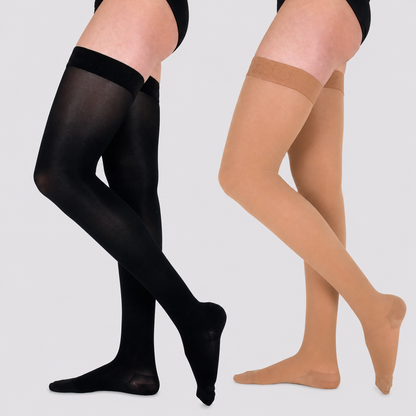 VenoKomp® Thigh-High Compression Stockings with Closed Toe