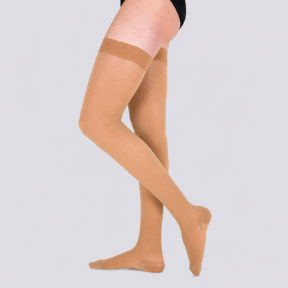 VenoKomp® Thigh-High Compression Stockings with Closed Toe