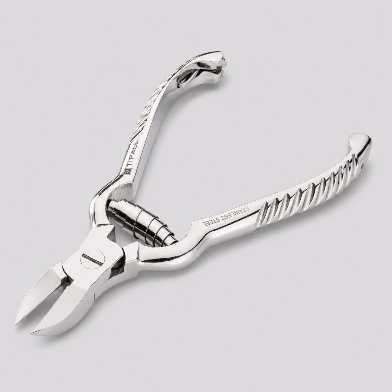 Tifall® Buffer Spring Nail Clipper, nickel-plated