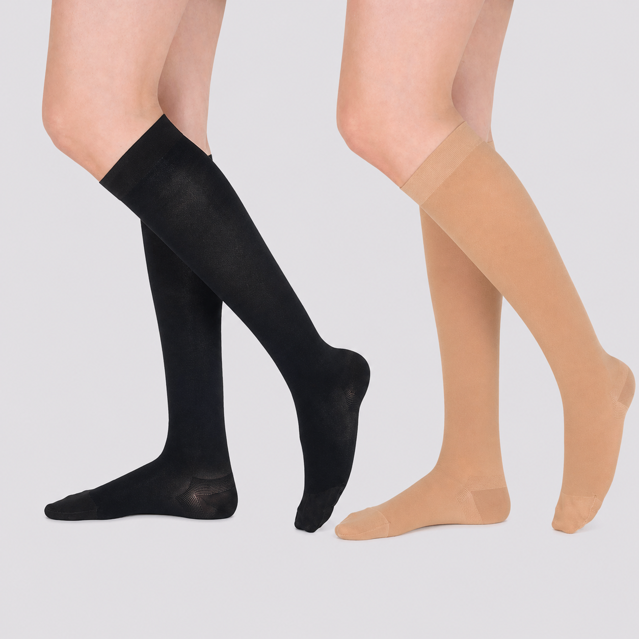 VenoKomp® Compression Calf Sleeves with Closed Toe
