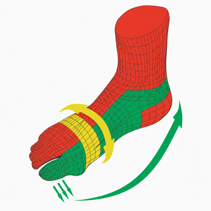 arthrolux® Hallux Valgus Correction Sock Medium